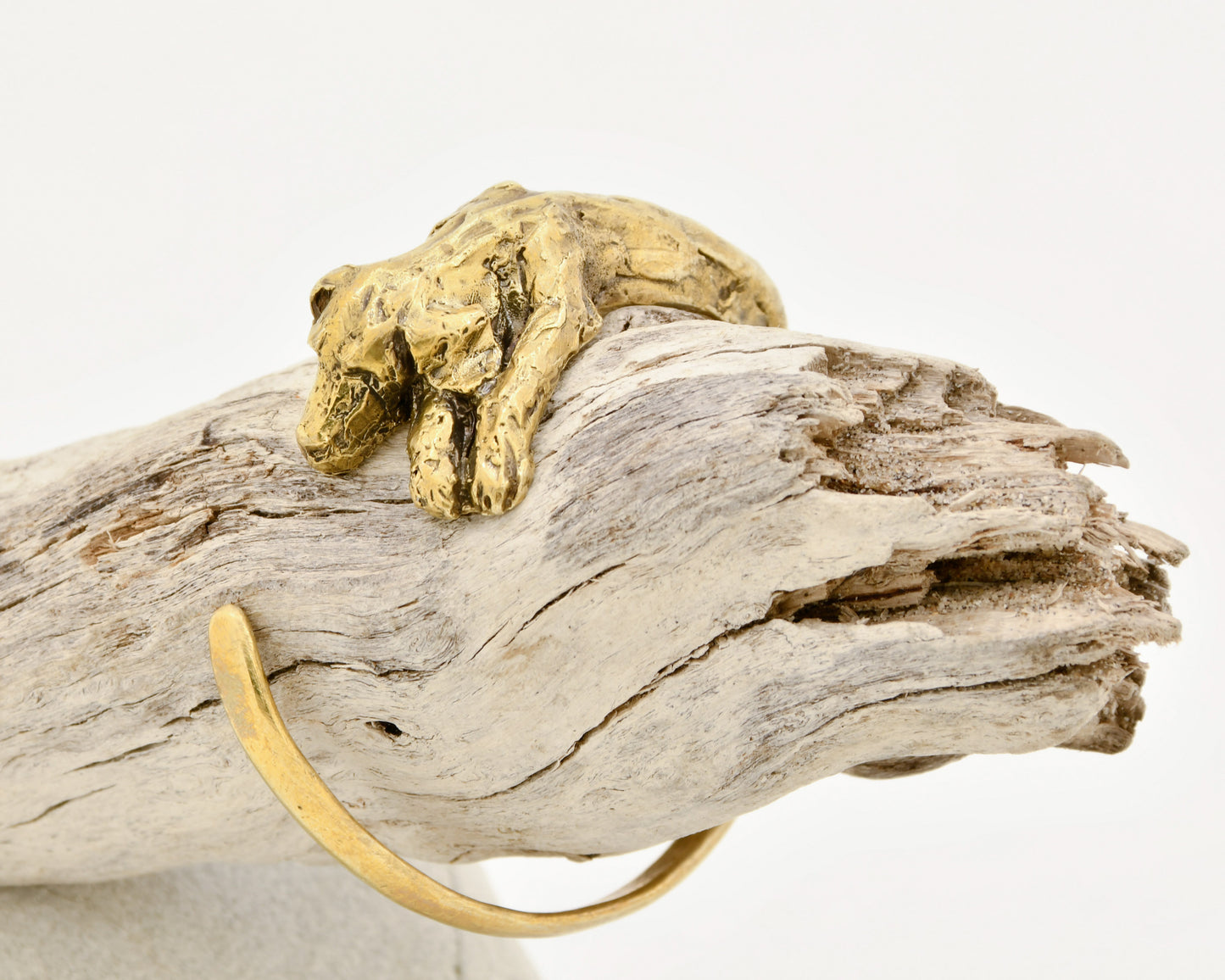 Sleeping labrador bangle