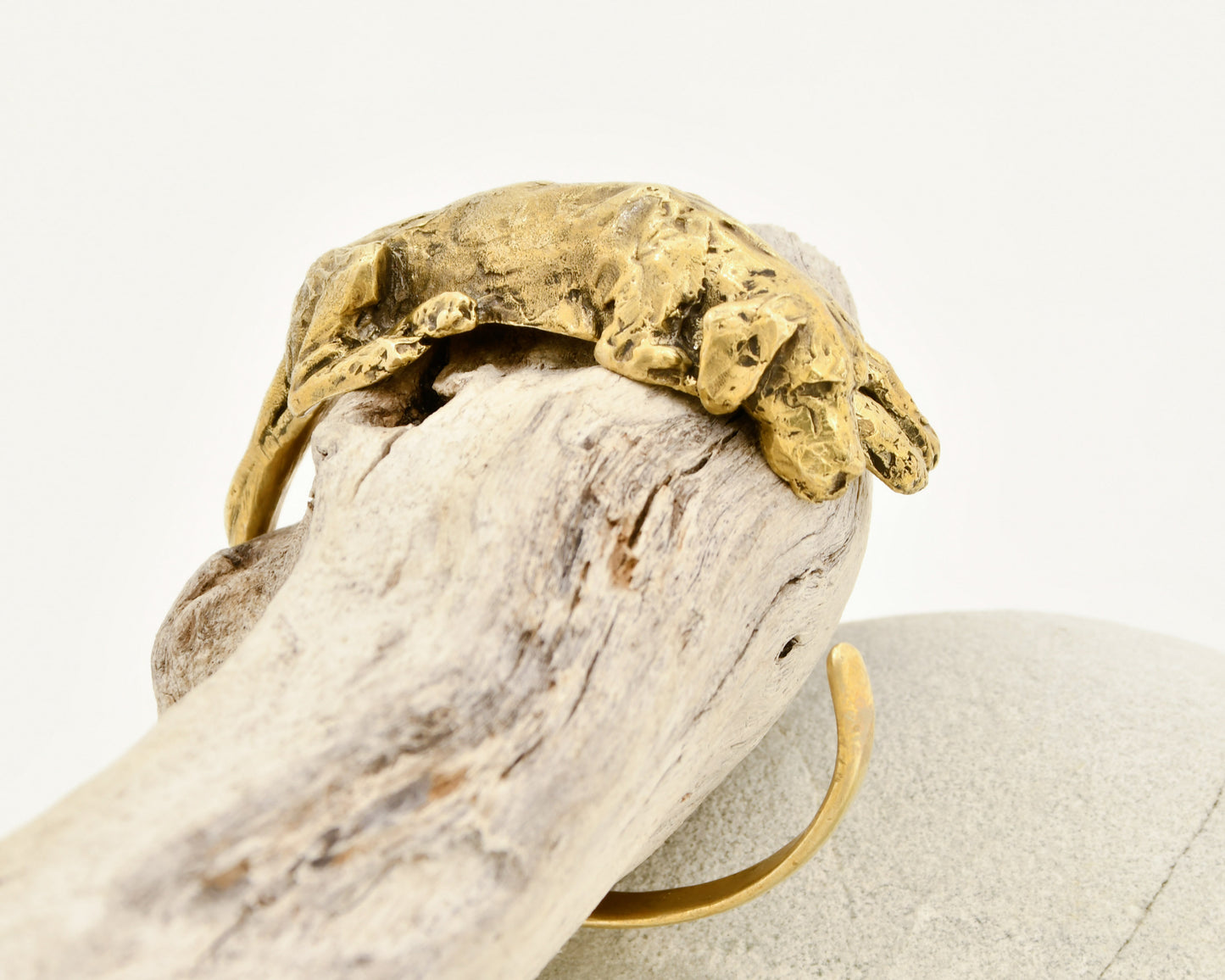 Sleeping labrador bangle